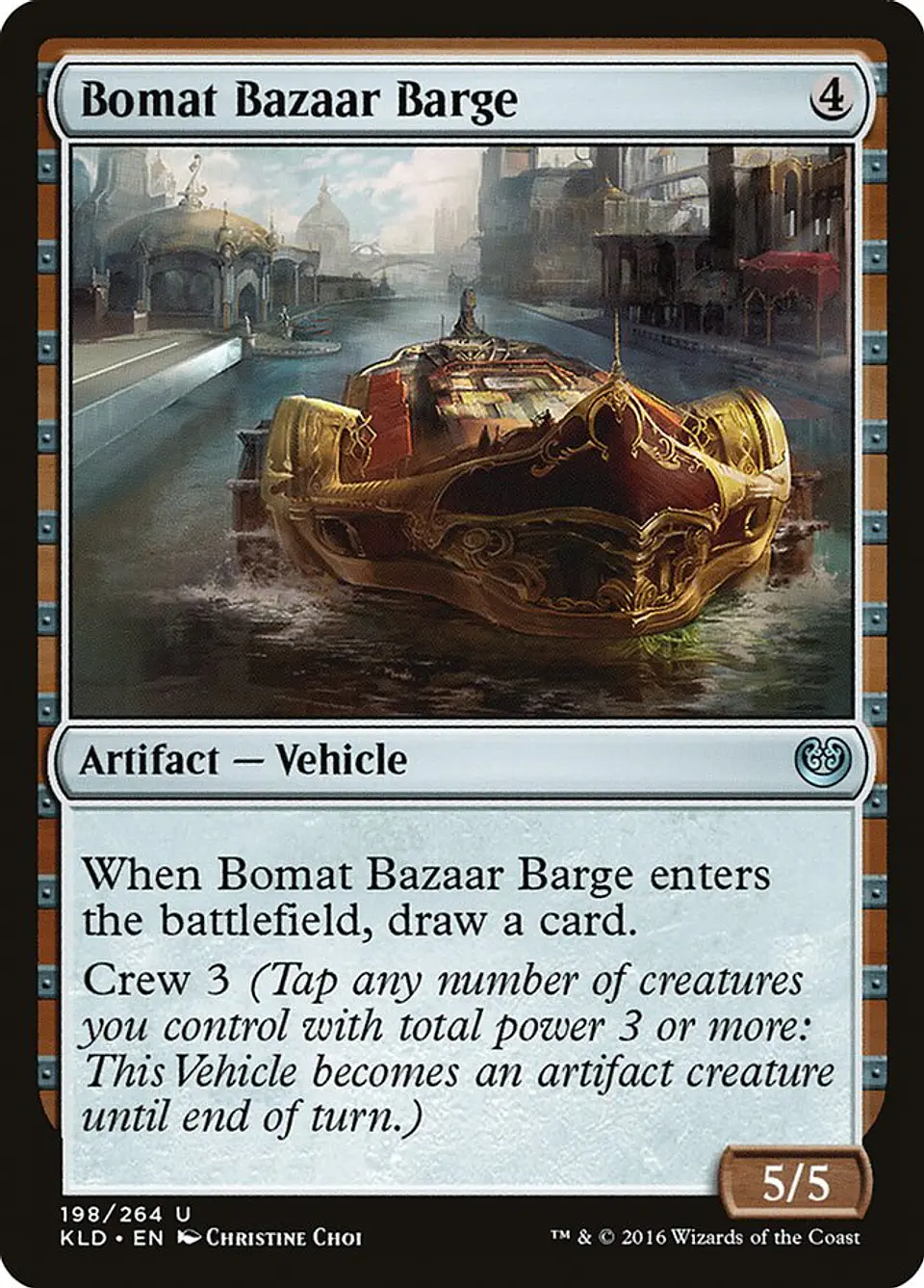Bomat Bazaar Barge | Español | NM | KLD 1