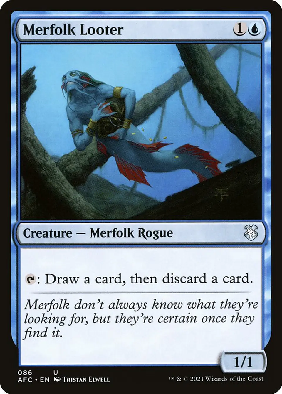 Merfolk Looter | Inglés | NM | AFC 1