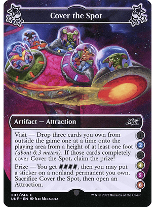 Cover the Spot (foil) | Inglés | EX | UNF