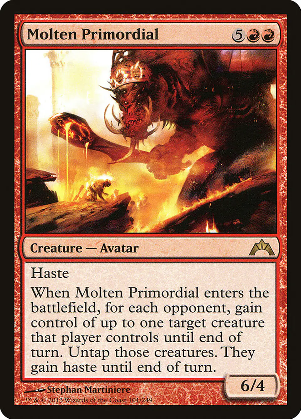 Molten Primordial | Inglés | EX | GTC 1