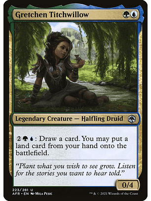 Gretchen Titchwillow | Español | NM | AFR