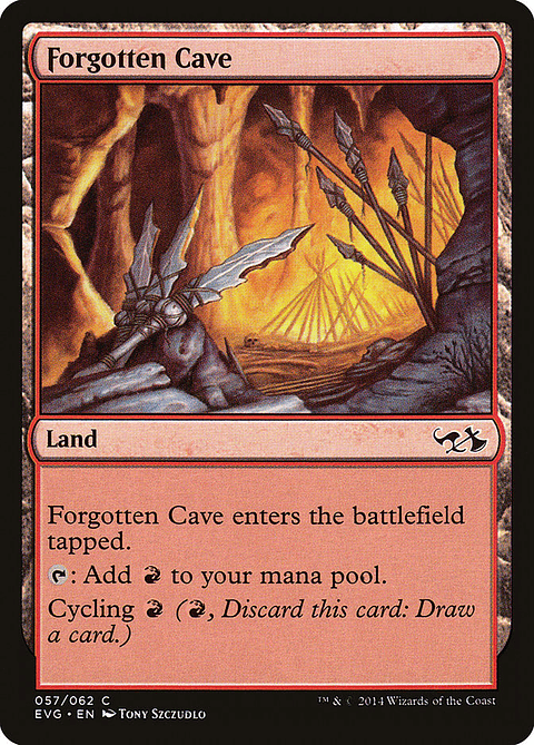Forgotten Cave | Inglés | EX | EVG
