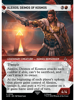 Alexios, Deimos of Kosmos (Showcase foil) | Español | NM | ACR