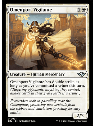Omenport Vigilante | Inglés | NM | OTJ