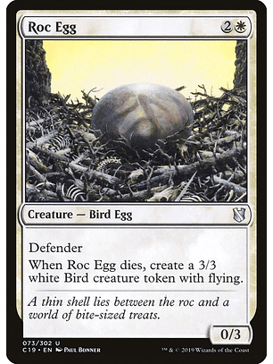 Roc Egg | Inglés | EX | C19