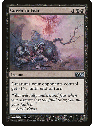 Cower in Fear | Inglés | EX | M13