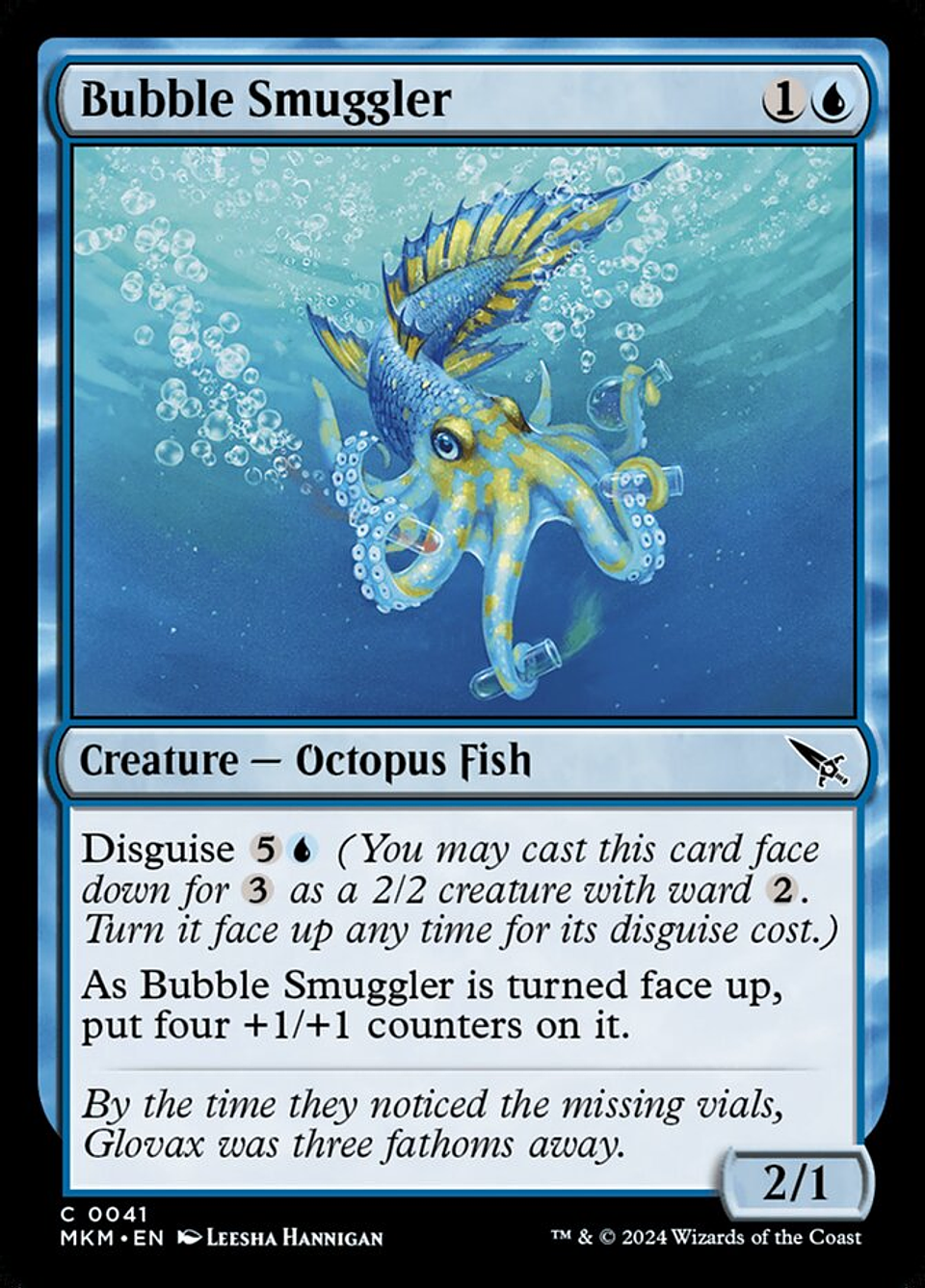 Bubble Smuggler | Inglés | NM | MKM 1