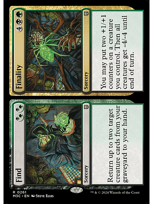 Find // Finality | Inglés | NM | M3C