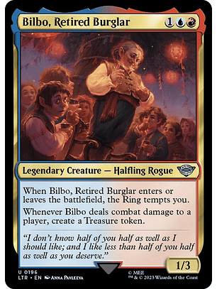 Bilbo, Retired Burglar | Inglés | EX | LTR