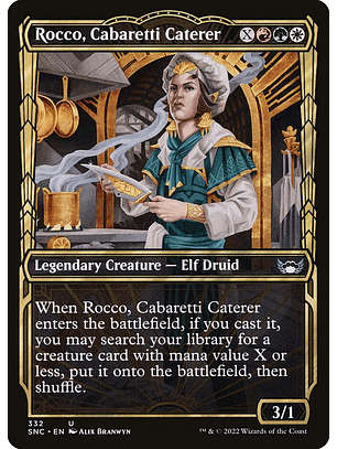 Rocco, Cabaretti Caterer (Showcase) | Español | NM | SNC