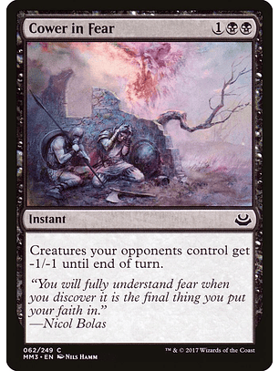 Cower in Fear | Inglés | NM | MM3