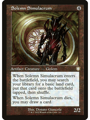 Solemn Simulacrum (Retro Frame) | Inglés | EX | BRC