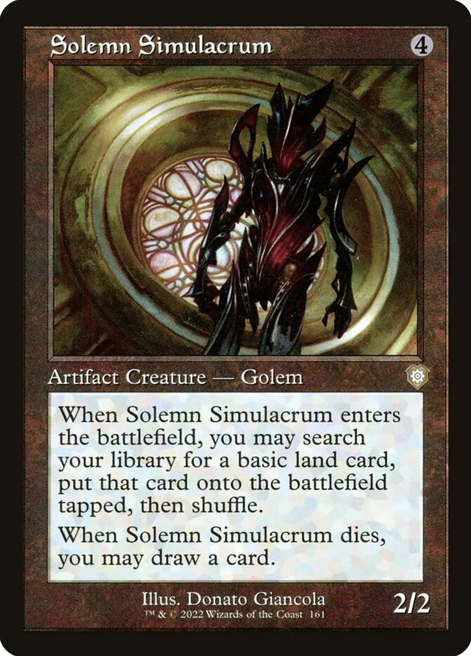 Solemn Simulacrum (Retro Frame) | Inglés | EX | BRC 1