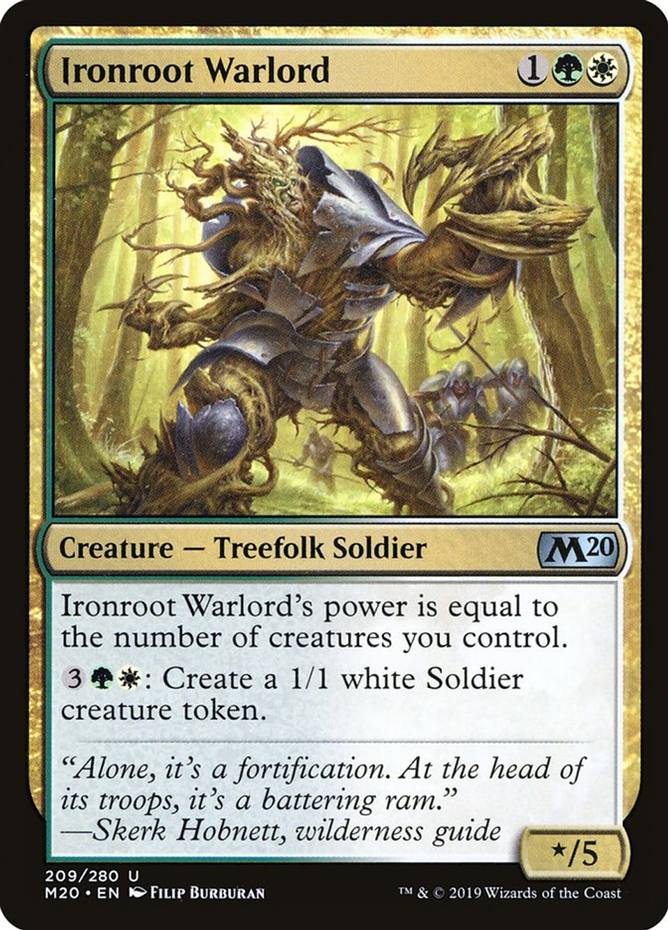 Ironroot Warlord | Español | EX | M20 1