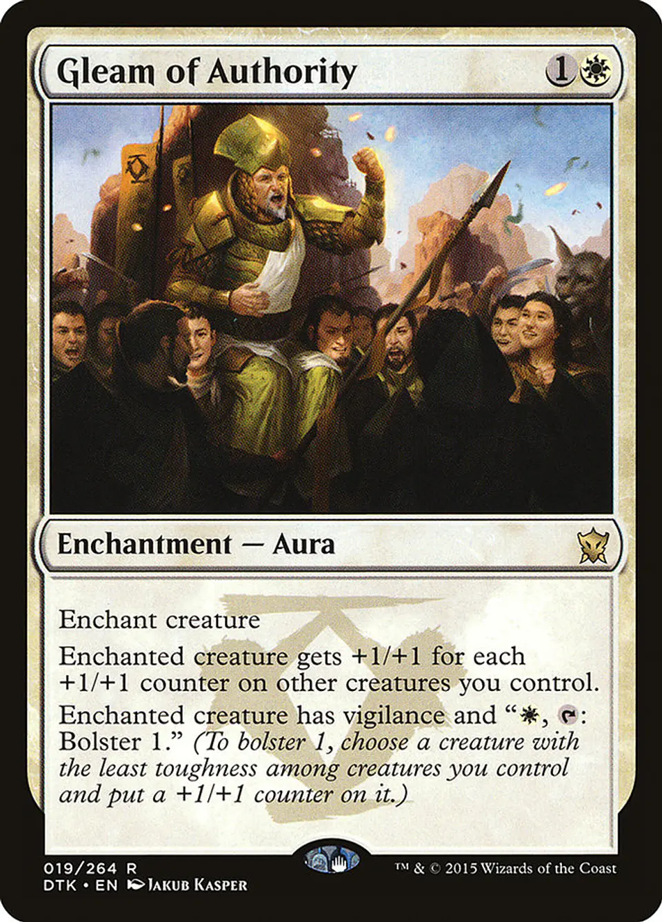Gleam of Authority | Inglés | NM | DTK 1