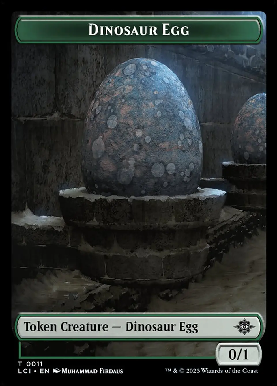 Dinosaur Egg | Inglés | NM | TLCI 1