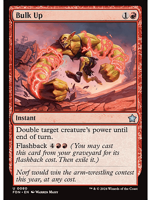 Bulk Up | Inglés | EX | FDN