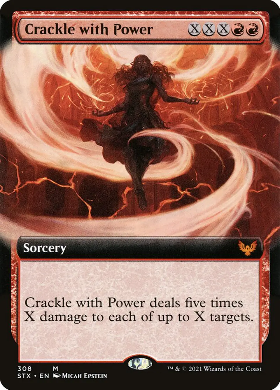 Crackle with Power (Extended Art) | Inglés | NM | STX 1