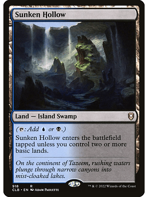 Sunken Hollow | Inglés | NM | CLB