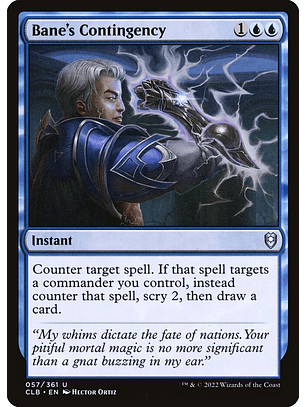 Bane's Contingency (foil) | Inglés | NM | CLB