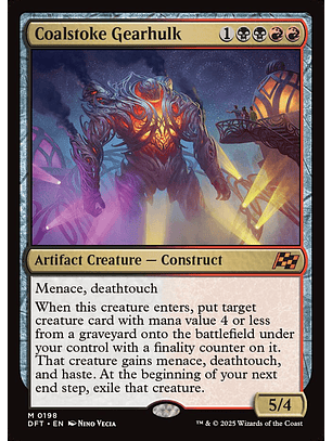 Coalstoke Gearhulk | Inglés | NM | DFT