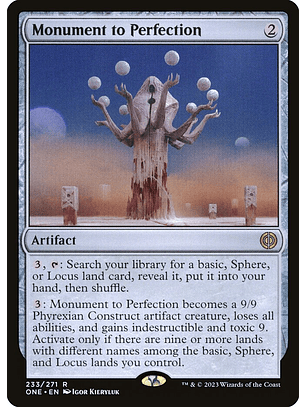 Monument to Perfection | Inglés | NM | ONE