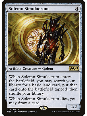 Solemn Simulacrum | Inglés | EX | M21