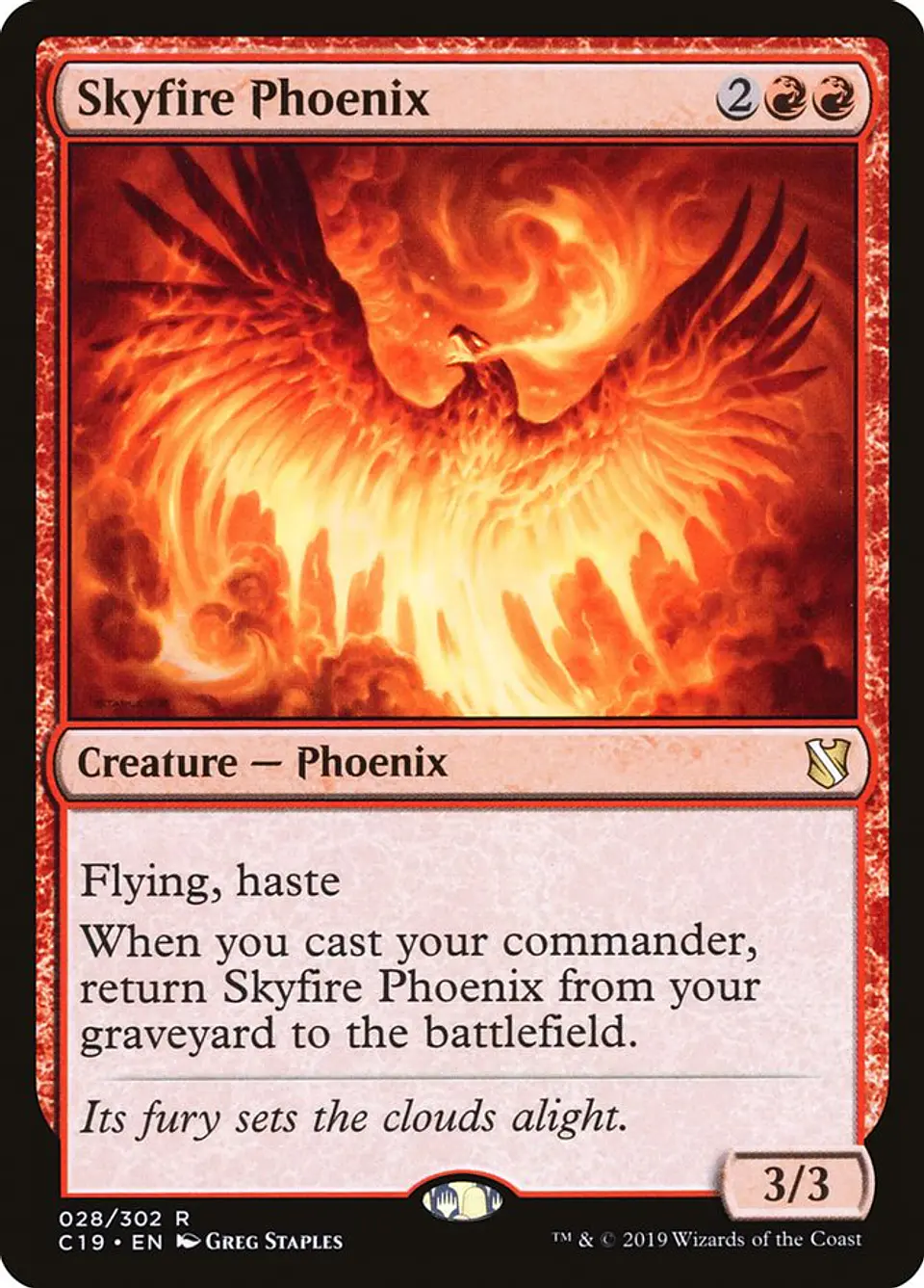 Skyfire Phoenix | Español | EX | C19 1