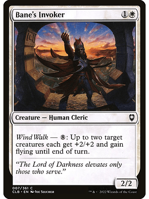 Bane's Invoker | Español | NM | CLB