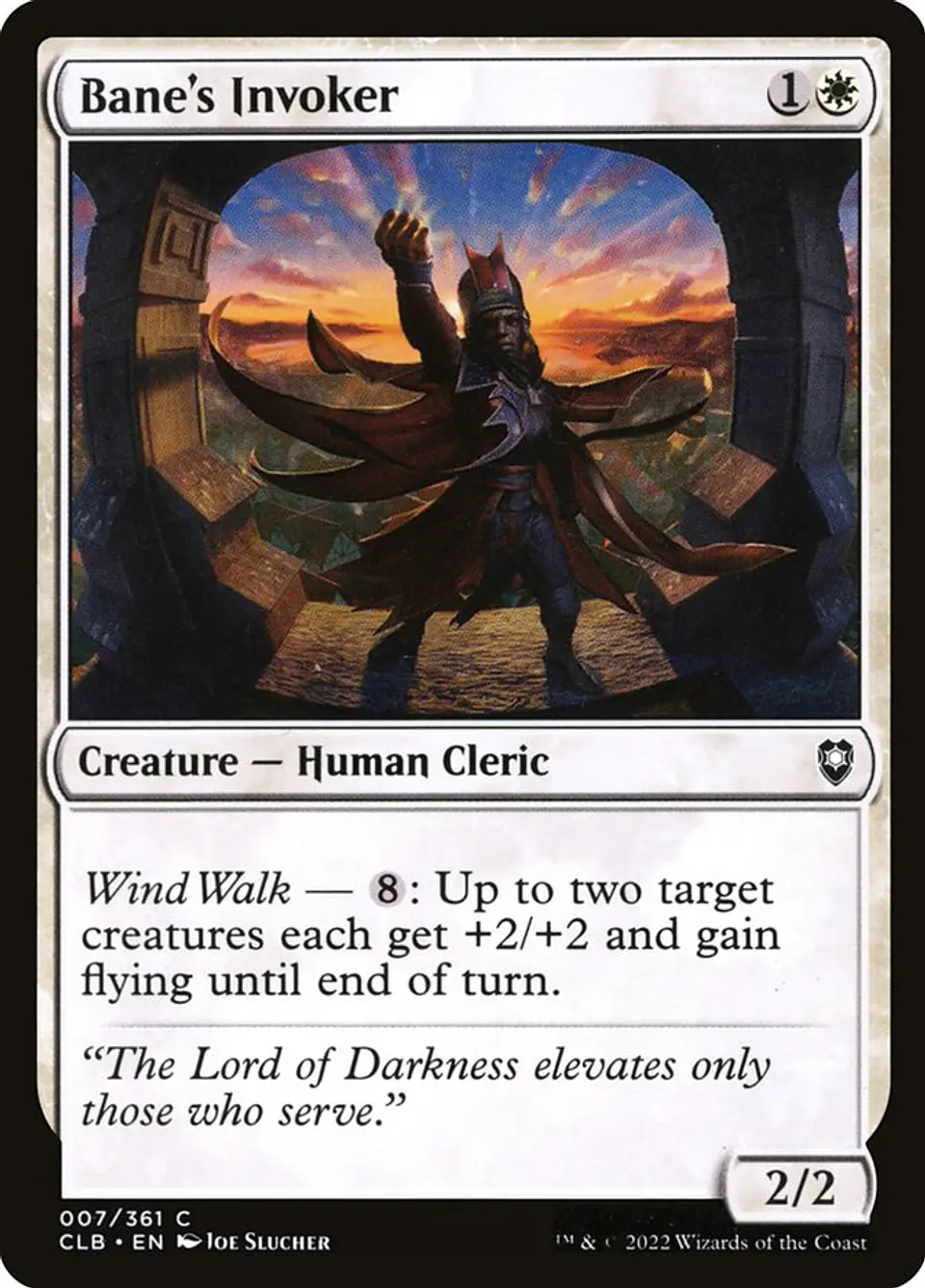Bane's Invoker | Español | NM | CLB 1