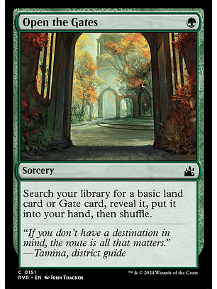 Open the Gates | Español | NM | RVR