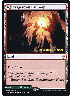 Cragcrown Pathway // Timbercrown Pathway (Launch foil) | Inglés | NM | PZNR