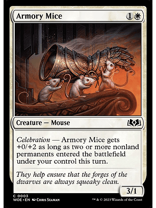 Armory Mice | Inglés | NM | WOE