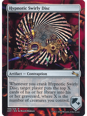Hypnotic Swirly Disc (Borderless) | Inglés | NM | UST