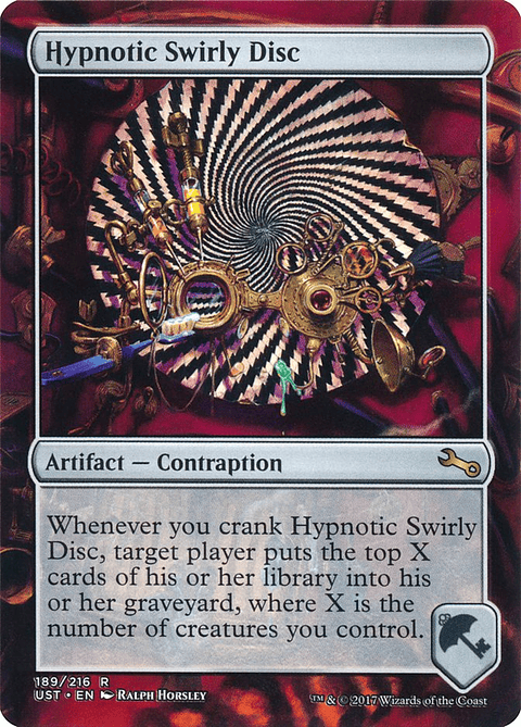 Hypnotic Swirly Disc (Borderless) | Inglés | NM | UST