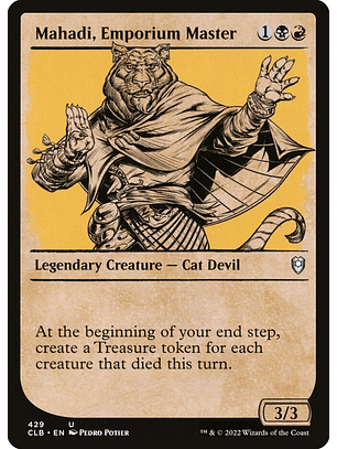 Mahadi, Emporium Master (Showcase) | Inglés | EX | CLB