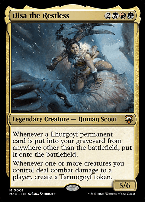 Disa the Restless (foil) | Inglés | NM | M3C