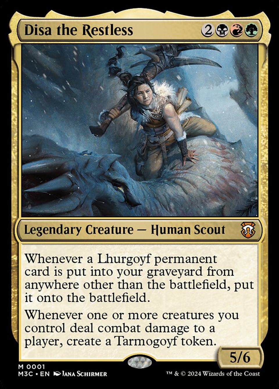 Disa the Restless (foil) | Inglés | NM | M3C 1
