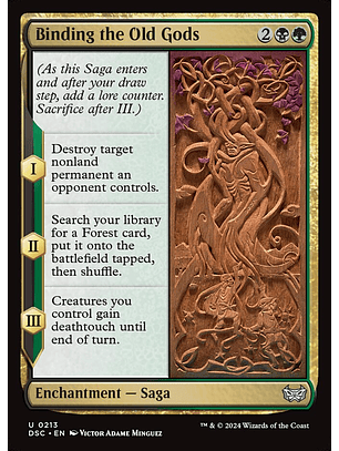 Binding the Old Gods | Inglés | NM | DSC