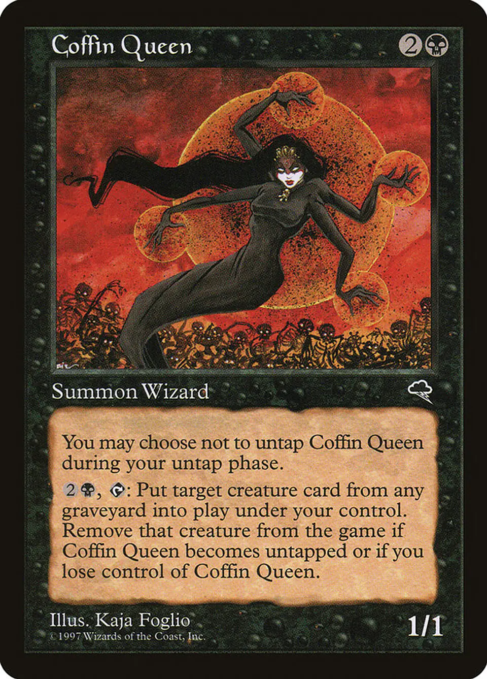 Coffin Queen (Retro Frame) | Inglés | NM | TMP 1