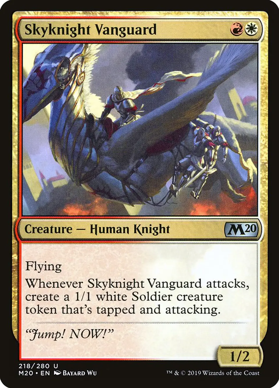 Skyknight Vanguard (foil) | Español | NM | M20 1