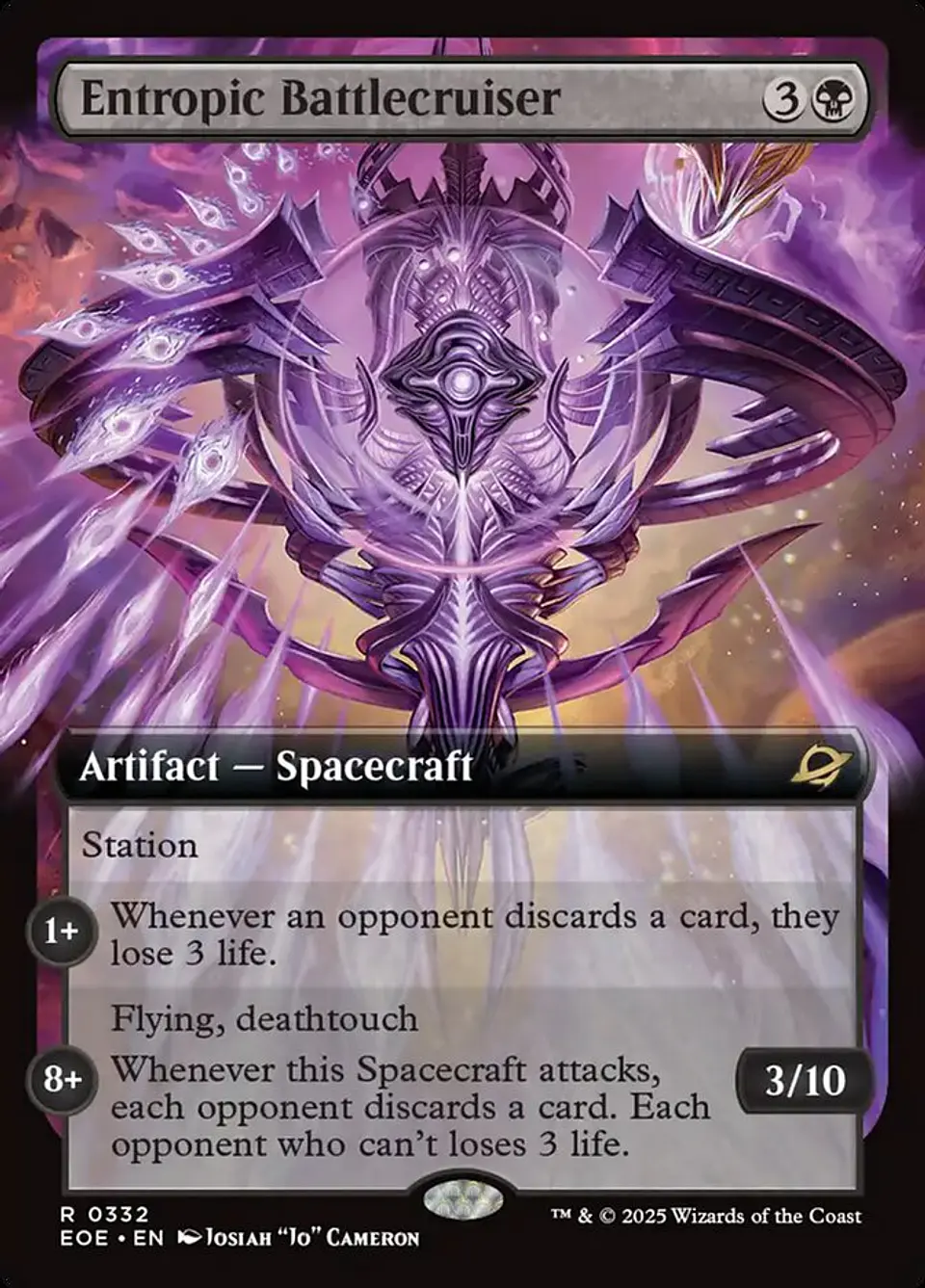 Entropic Battlecruiser (Extended Art) | Inglés | NM | EOE 1