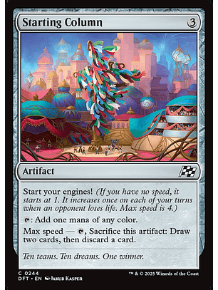 Starting Column | Español | NM | DFT