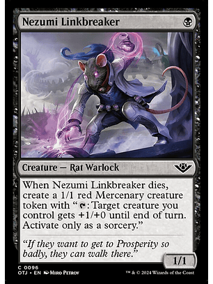 Nezumi Linkbreaker | Inglés | NM | OTJ