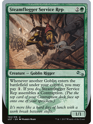 Steamflogger Service Rep | Inglés | EX | UST