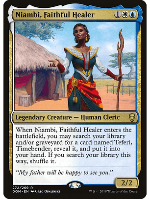 Niambi, Faithful Healer | Inglés | EX | DOM