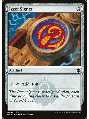 Izzet Signet | Inglés | EX | GK1