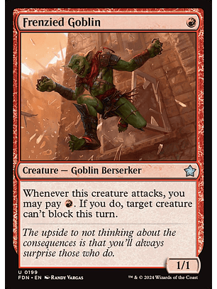 Frenzied Goblin | Español | NM | FDN