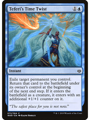 Teferi's Time Twist | Japonés | NM | WAR