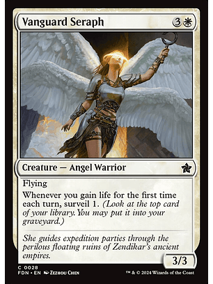 Vanguard Seraph | Inglés | EX | FDN